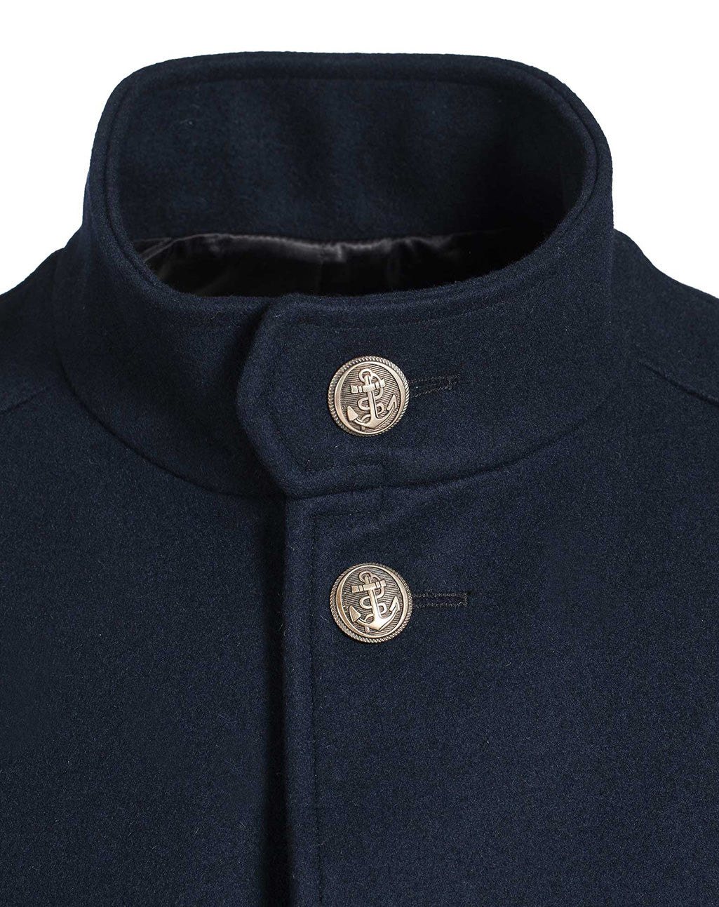 3/4 lange wollen herenmantel | Milan