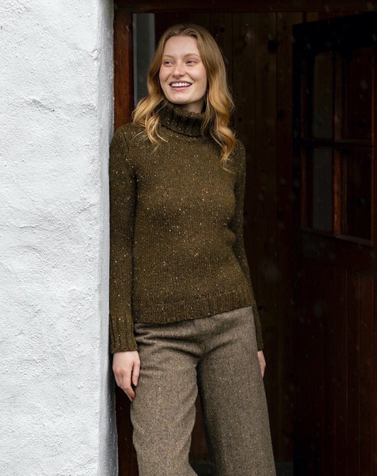 Donegal coltrui | Polo Neck Jumper