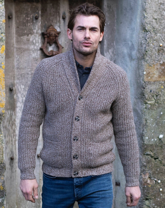 Vest met sjaalkraag | Shawl Collar Cardigan