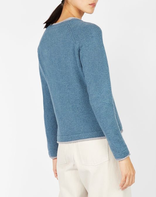 Zacht Iers vest met kasjmier| Killiney Cardigan