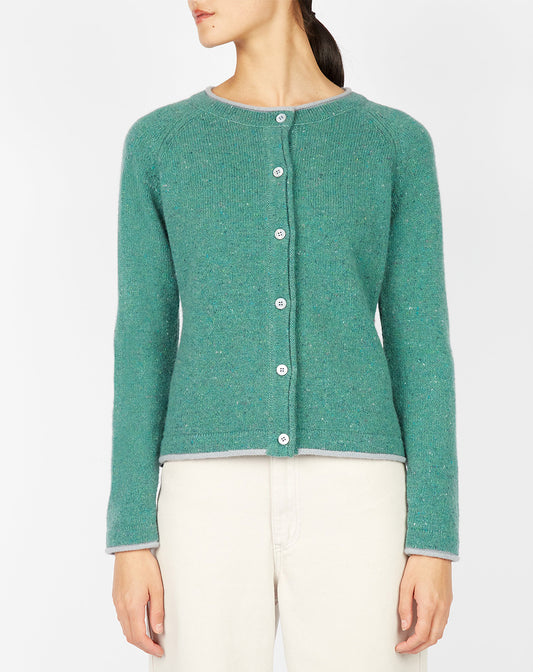 Zacht Iers vest met kasjmier| Killiney Cardigan
