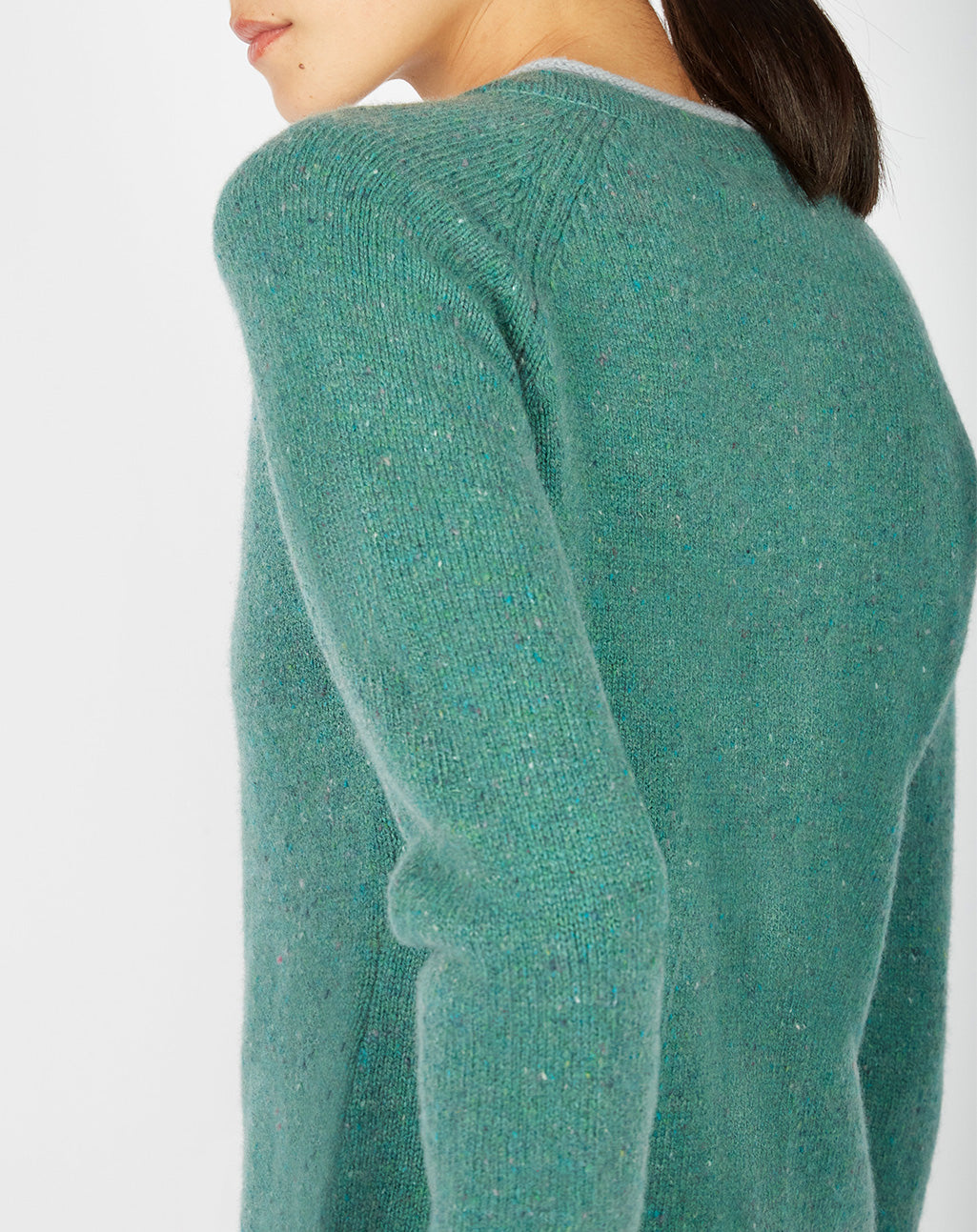 Zacht Iers vest met kasjmier| Killiney Cardigan