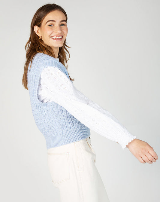 Ierse Aran spencer | Pansy
