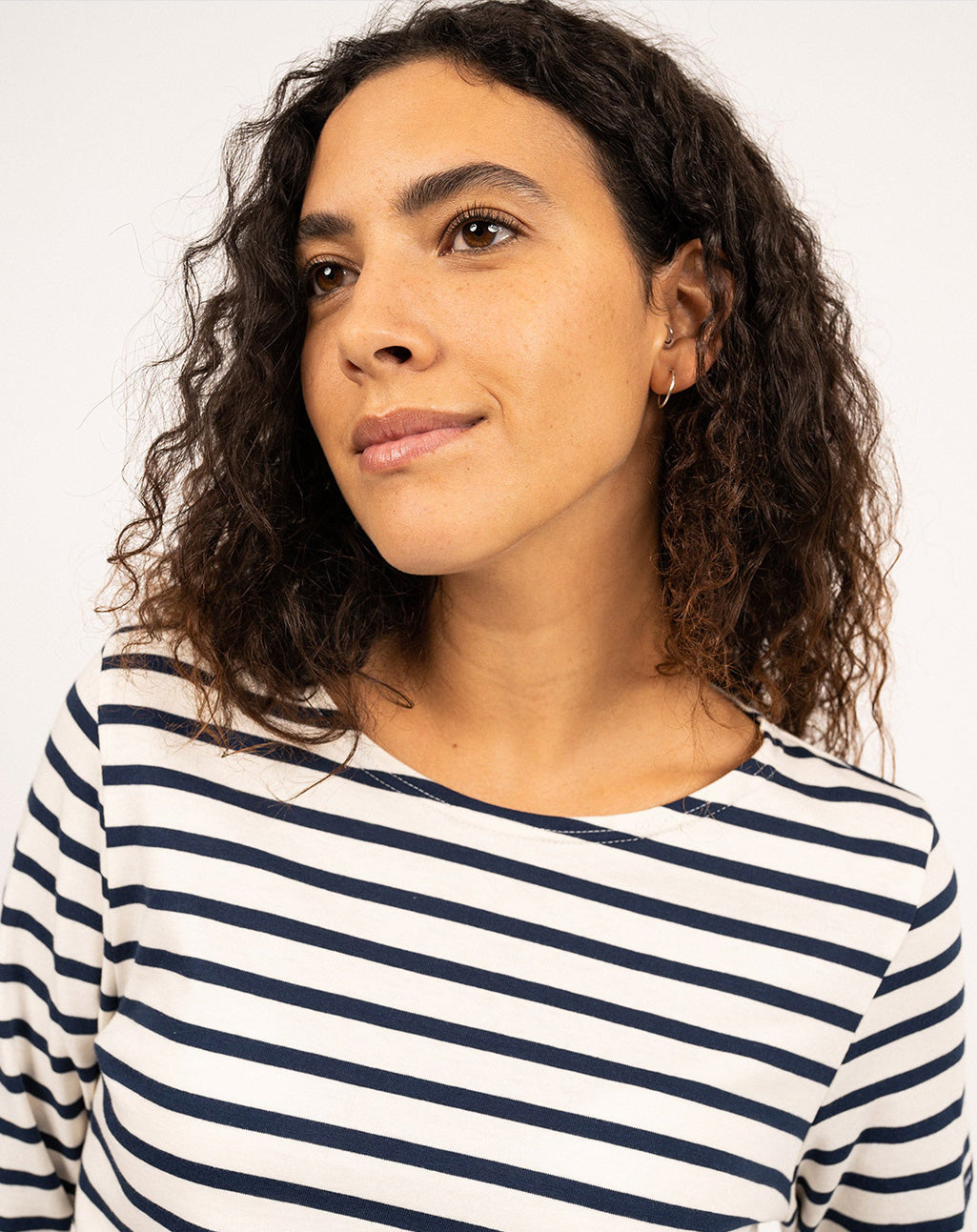 Traditioneel Bretons gestreept shirt | LICHT KATOEN | Minquidame
