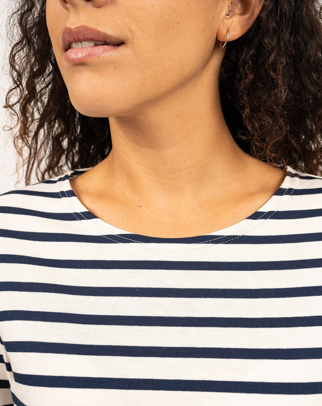 Traditioneel Bretons gestreept shirt | LICHT KATOEN | Minquidame