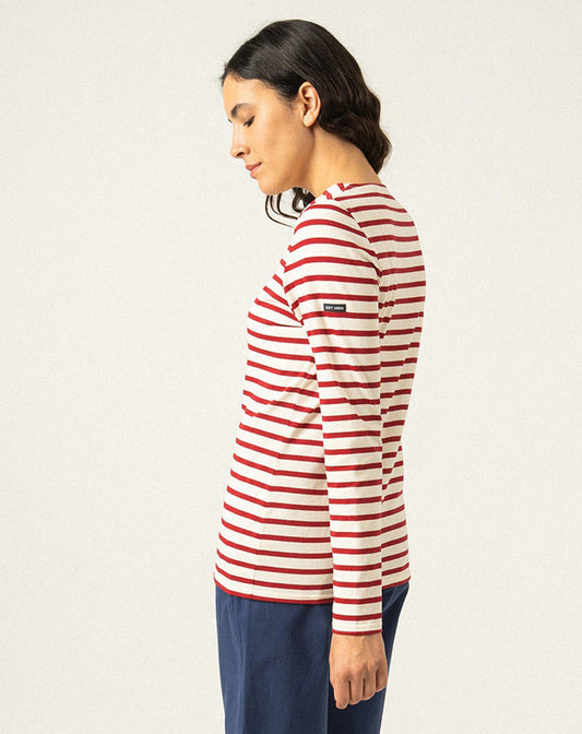 Traditioneel Bretons gestreept shirt | LICHT KATOEN | Minquidame