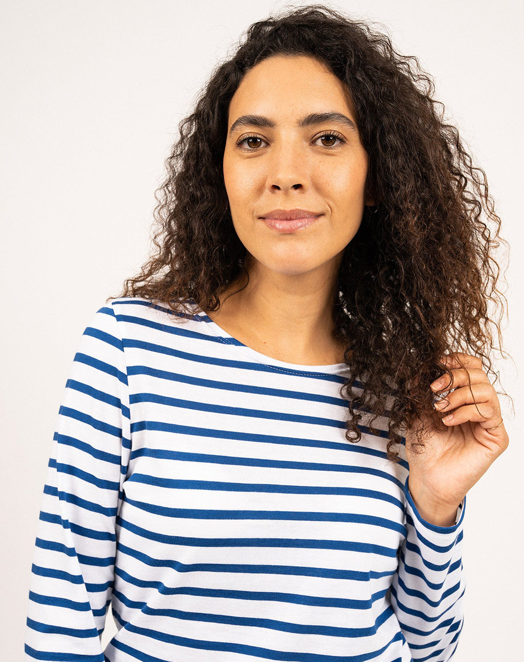 Traditioneel Bretons gestreept shirt | LICHT KATOEN | Minquidame