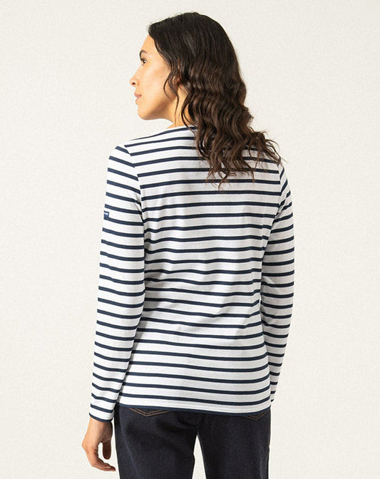 Traditioneel Bretons gestreept shirt | LICHT KATOEN | Minquidame
