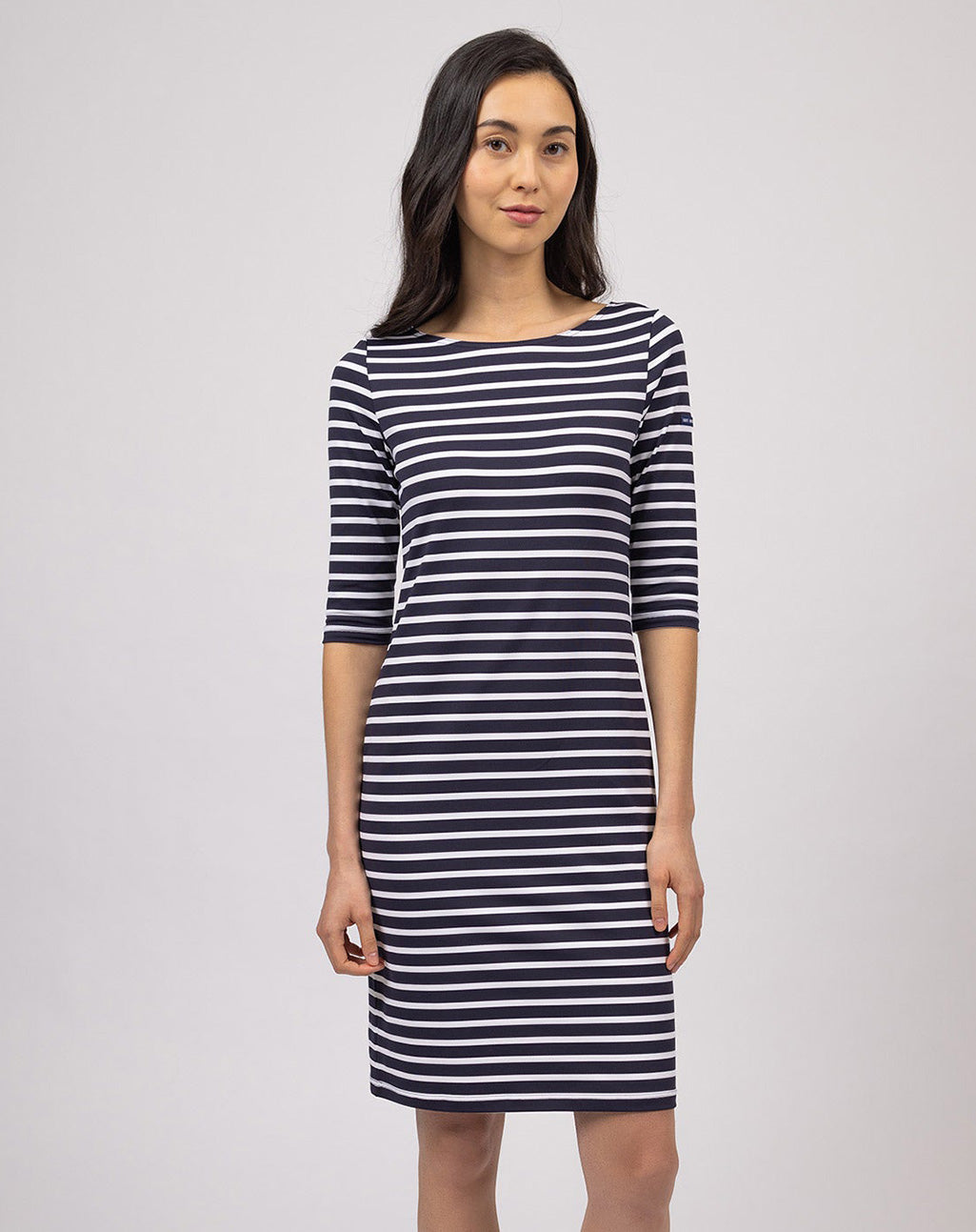 Gestreepte Bretonse jurk met UV-bescherming | Propriano III