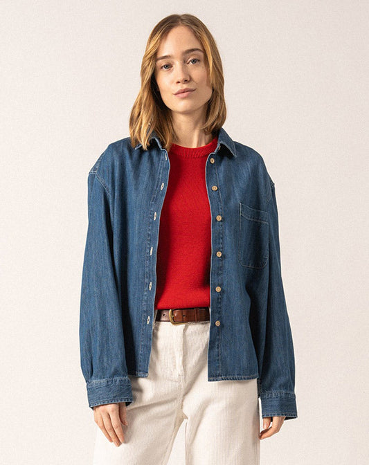 Denim overhemd | Tea