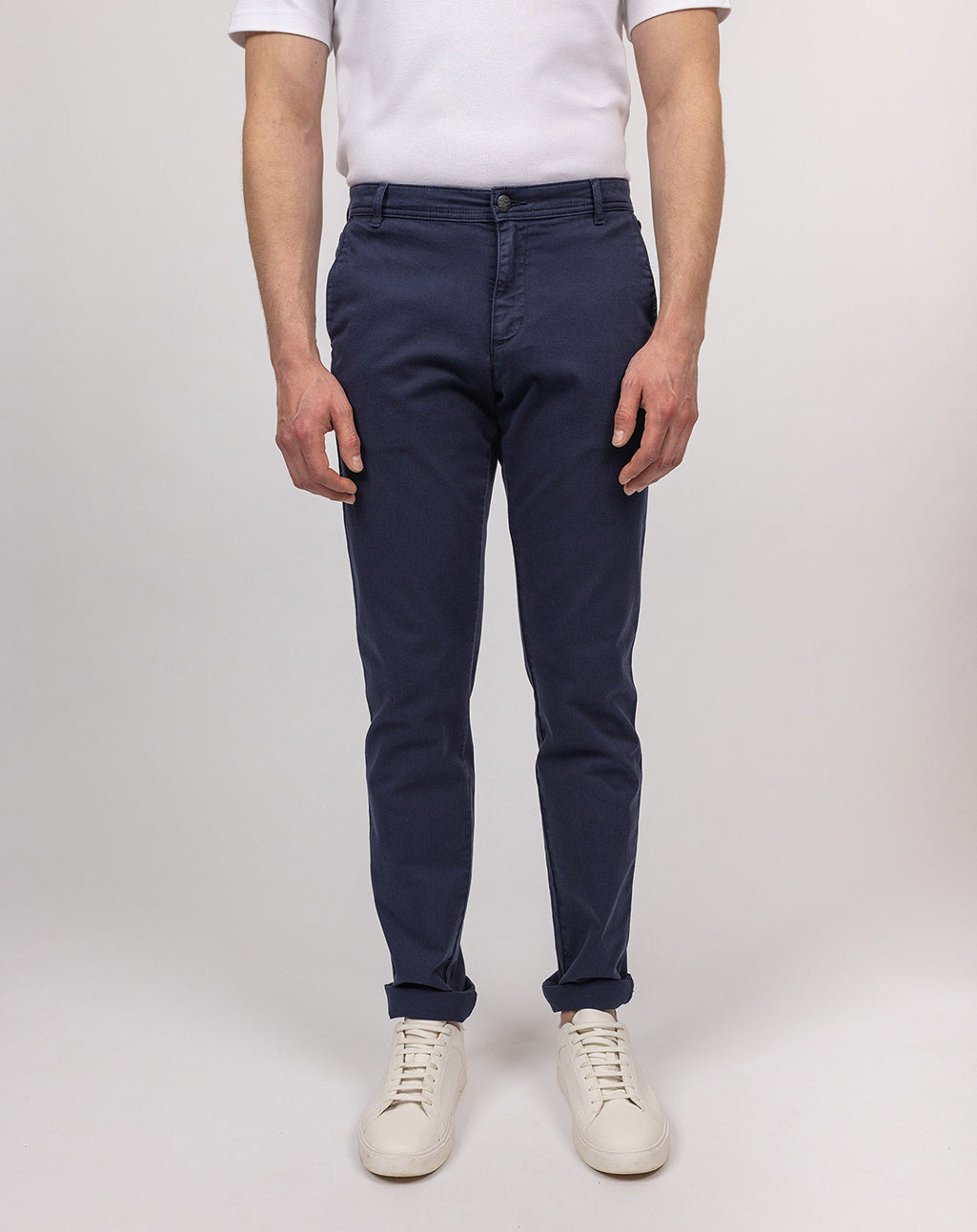 Chino broek van stretch katoen | Voile Été
