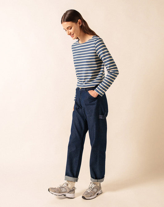 Het klassiek Bretons gestreepte shirt (marinière) | ZWAAR KATOEN | Meridame II