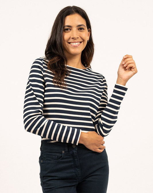 Het klassiek Bretons gestreepte shirt (marinière) | ZWAAR KATOEN | Meridame II
