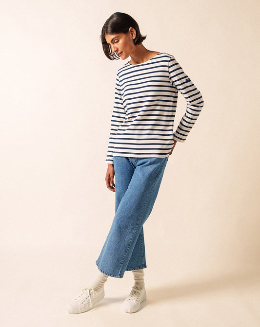 Het klassiek Bretons gestreepte shirt (marinière) | ZWAAR KATOEN | Meridame II