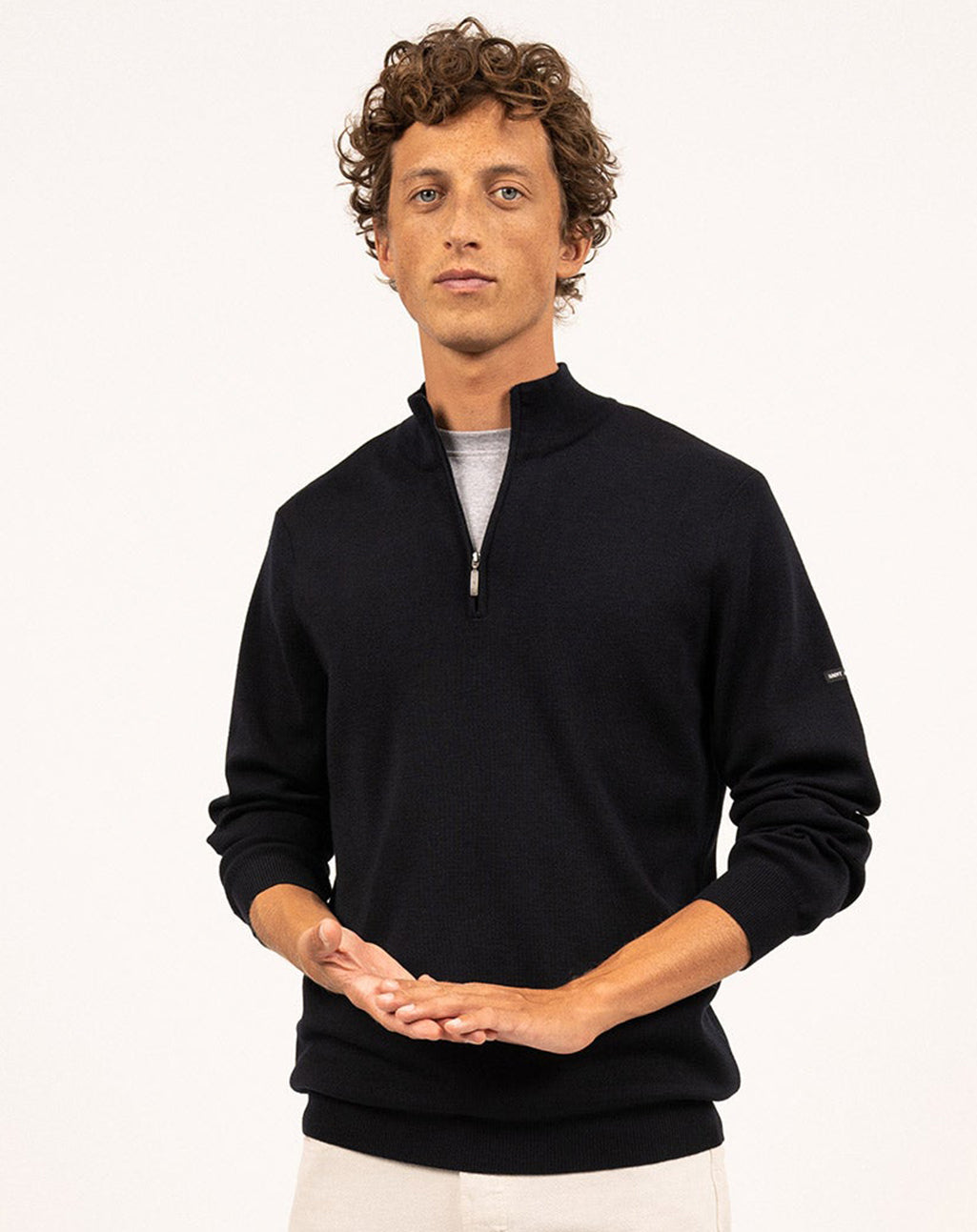 Zachte half-zip trui | Crossley