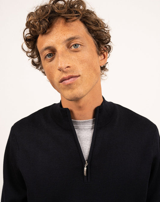 Zachte half-zip trui | Crossley