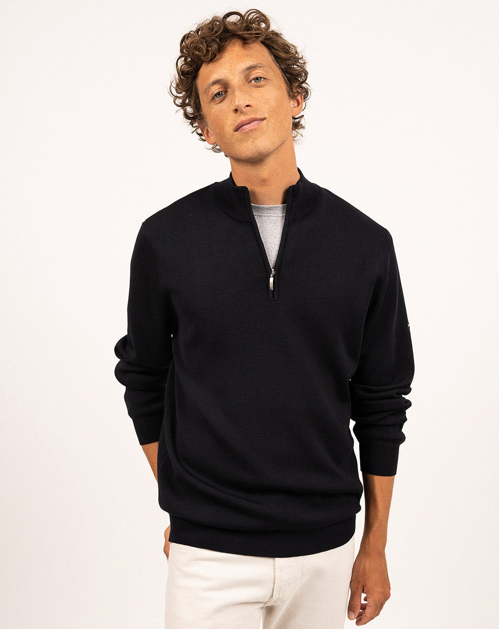 Zachte half-zip trui | Crossley