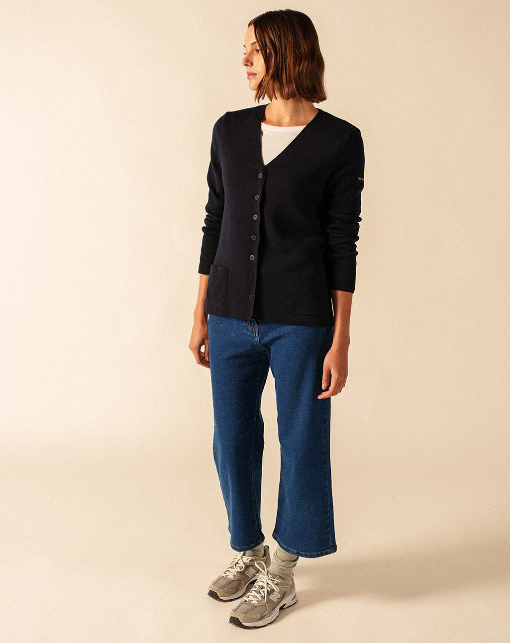 Klassiek wollen V-hals vest | Blainville