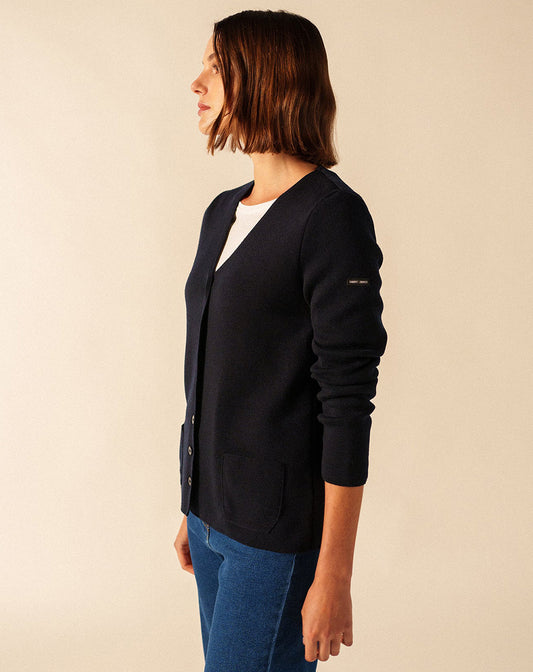 Klassiek wollen V-hals vest | Blainville