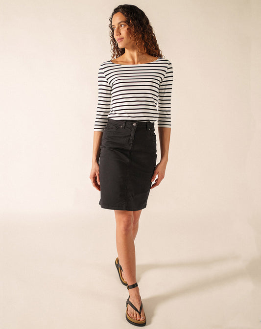 Klassiek Bretons gestreepte anti-UV shirt | Garde-Côte III R