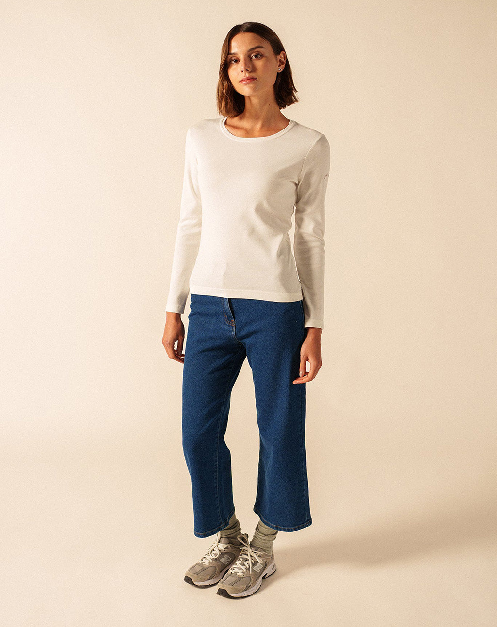 Shirt met lange mouwen | Célina U