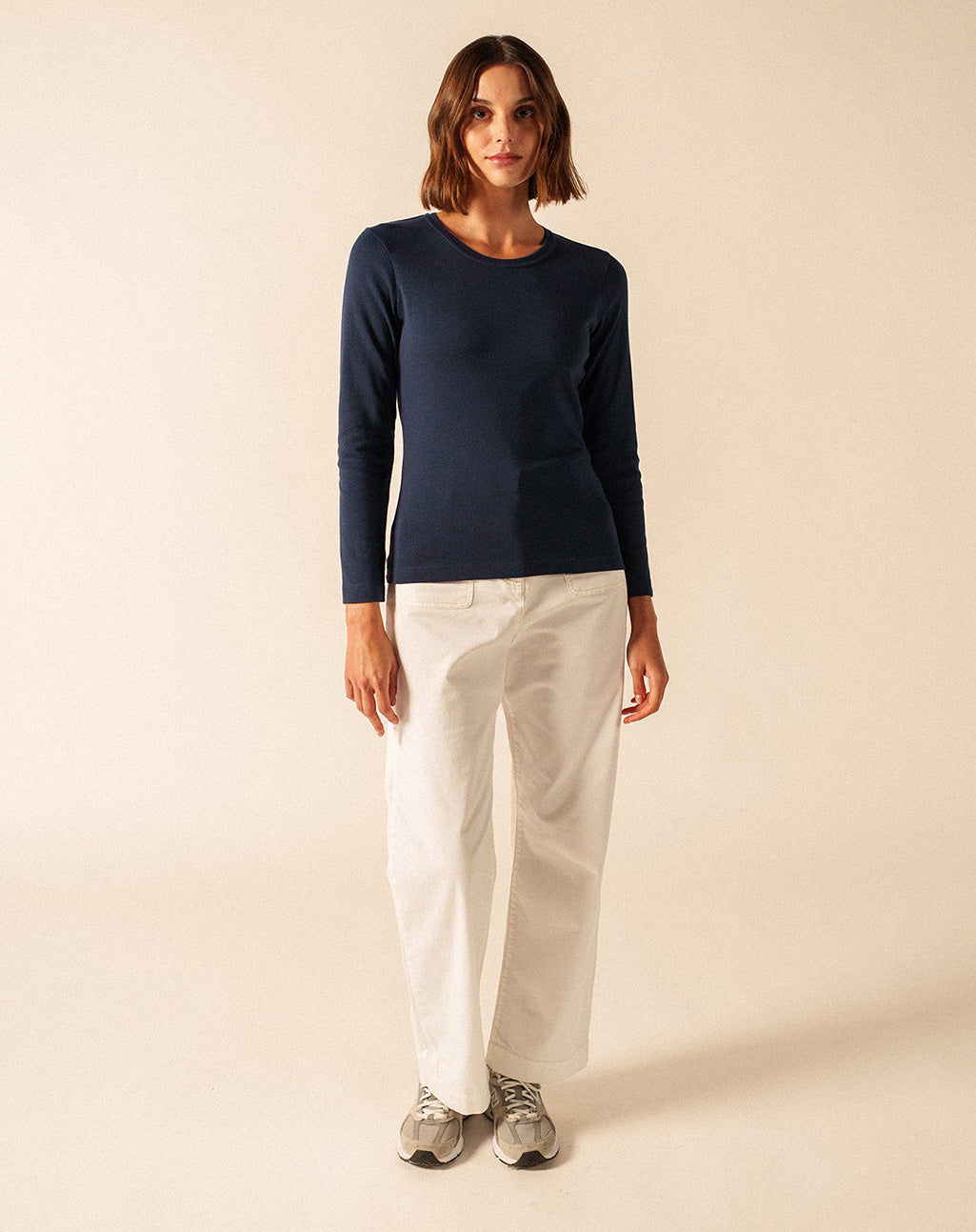 Shirt met lange mouwen | Célina U