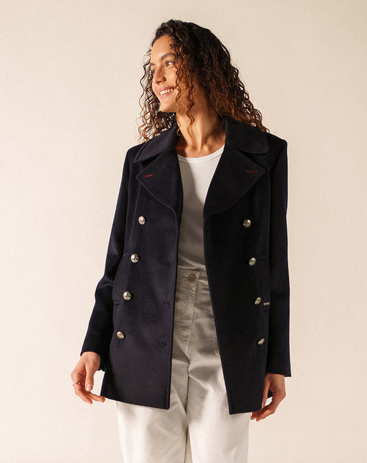 Getailleerde caban met maritieme details | St Briac III
