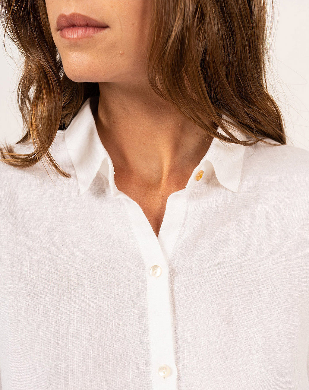 Linnen blouse | Rebecca ML