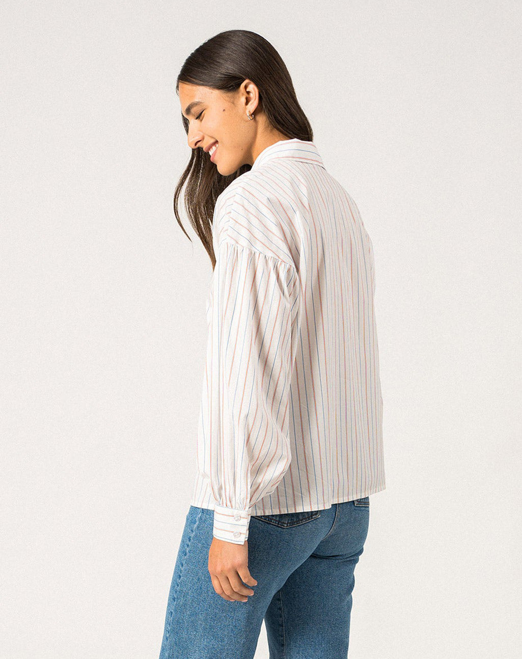 Blouse met pofmouwen | Adèle
