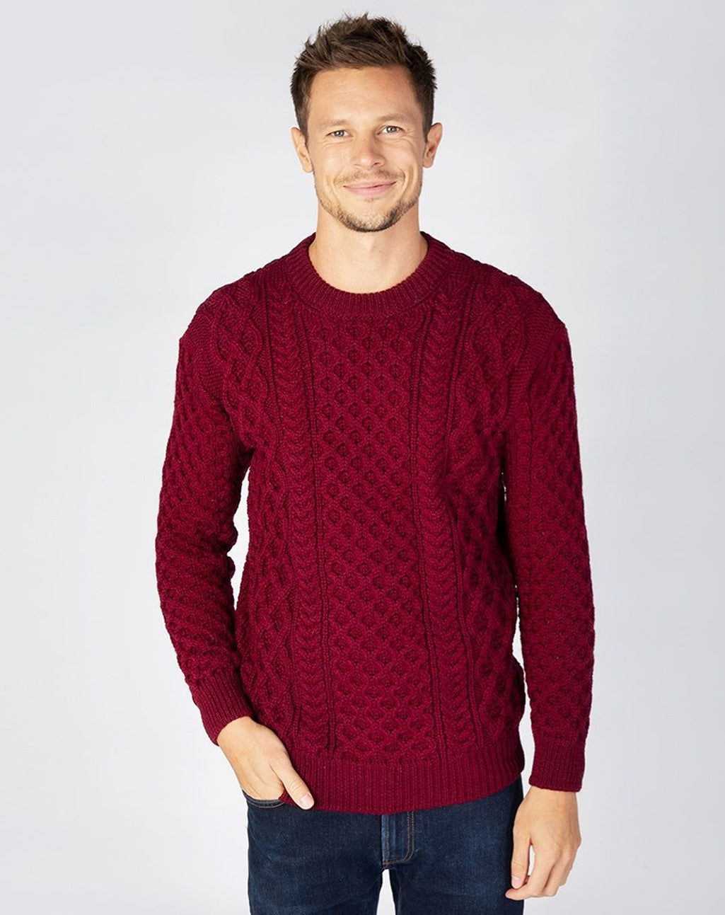 Klassieke Ierse kabeltrui | Blasket
