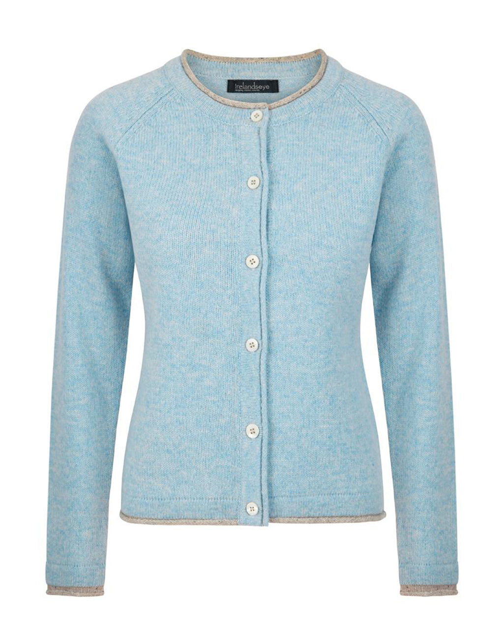 Zacht Iers vest met kasjmier| Killiney Cardigan