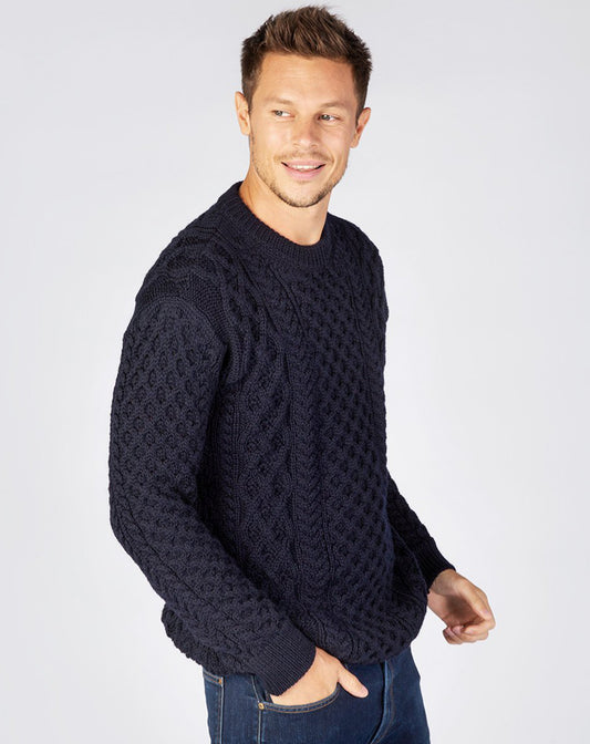 Klassieke Ierse kabeltrui | Blasket