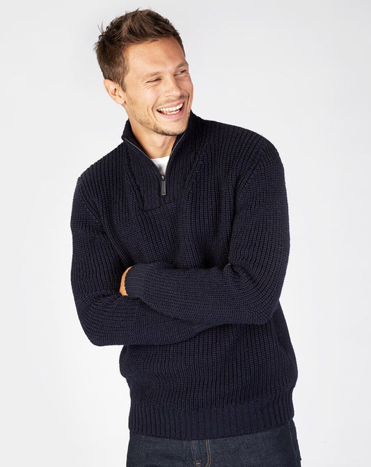 Ierse half zip trui | Reefer