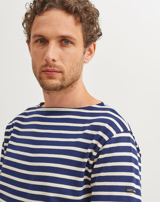 Het traditioneel Bretons gestreepte shirt (marinière) | ZWAAR KATOEN | Guildo R A