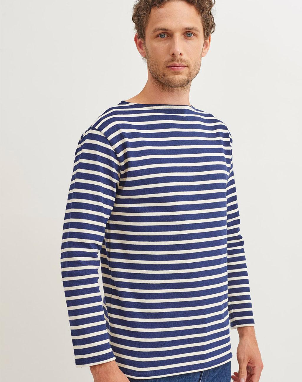 Het traditioneel Bretons gestreepte shirt (marinière) 7/8 mouw | Guildo R A