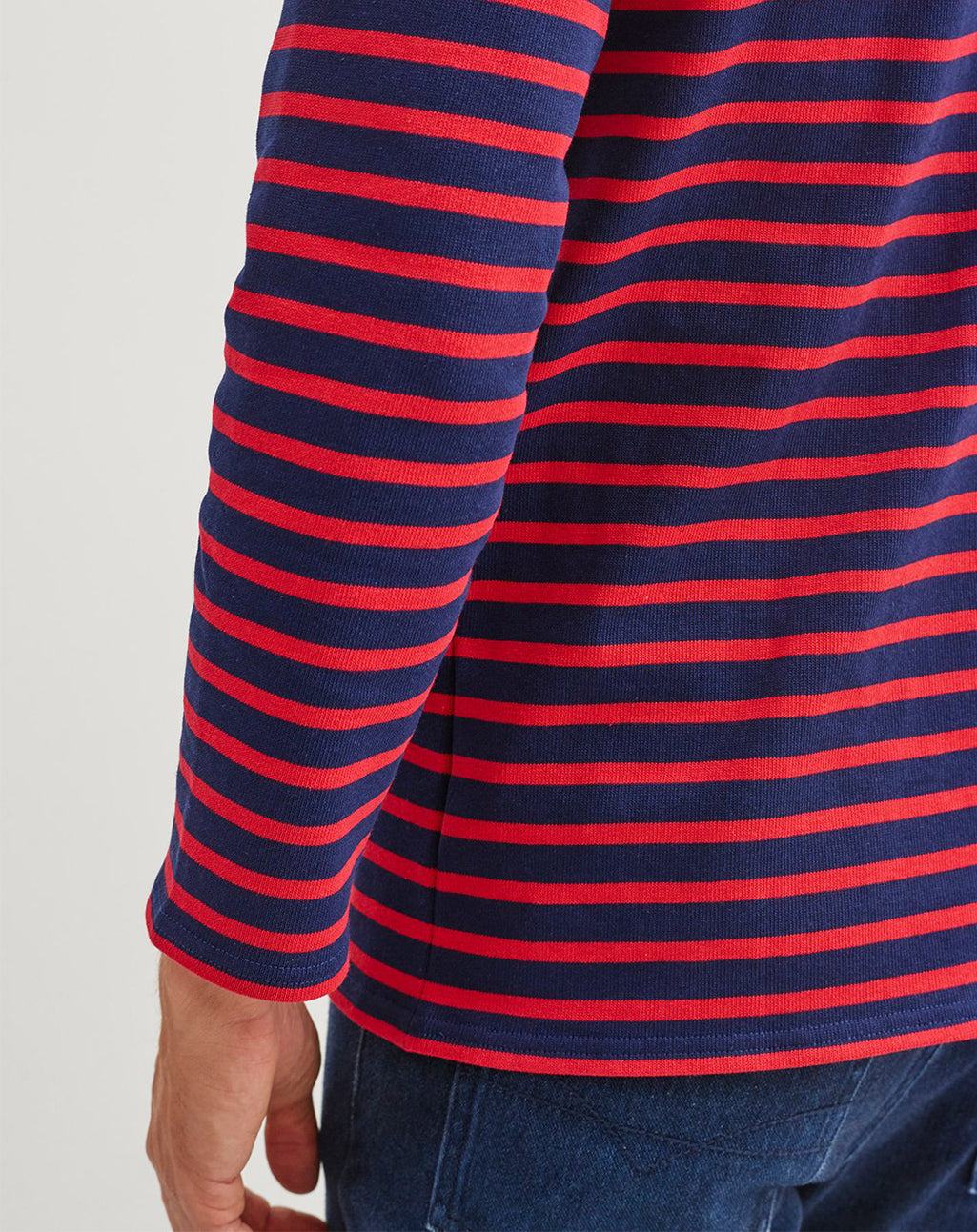 Het traditioneel Bretons gestreepte shirt (marinière) | ZWAAR KATOEN | Guildo R A