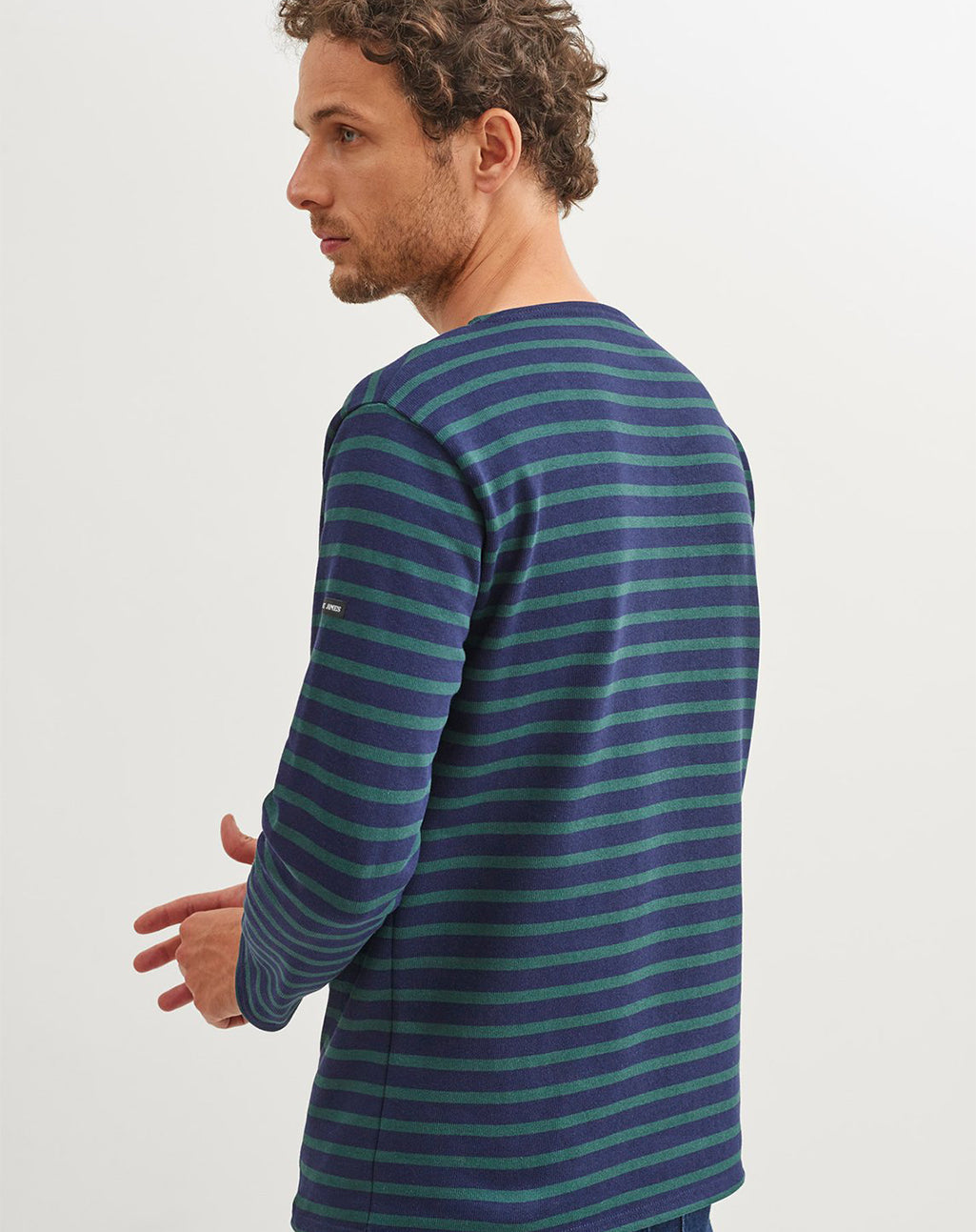 Het traditioneel Bretons gestreepte shirt (marinière) 7/8 mouw | Guildo R A