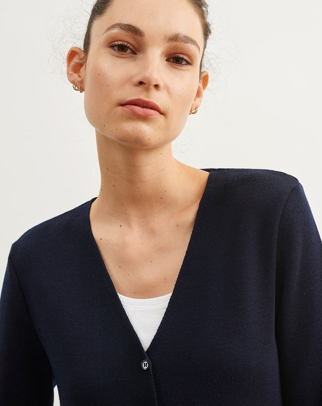 Klassiek wollen V-hals vest | Blainville III
