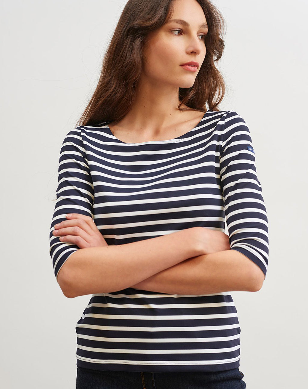 Klassiek Bretons gestreepte anti-UV shirt | Garde-Côte III