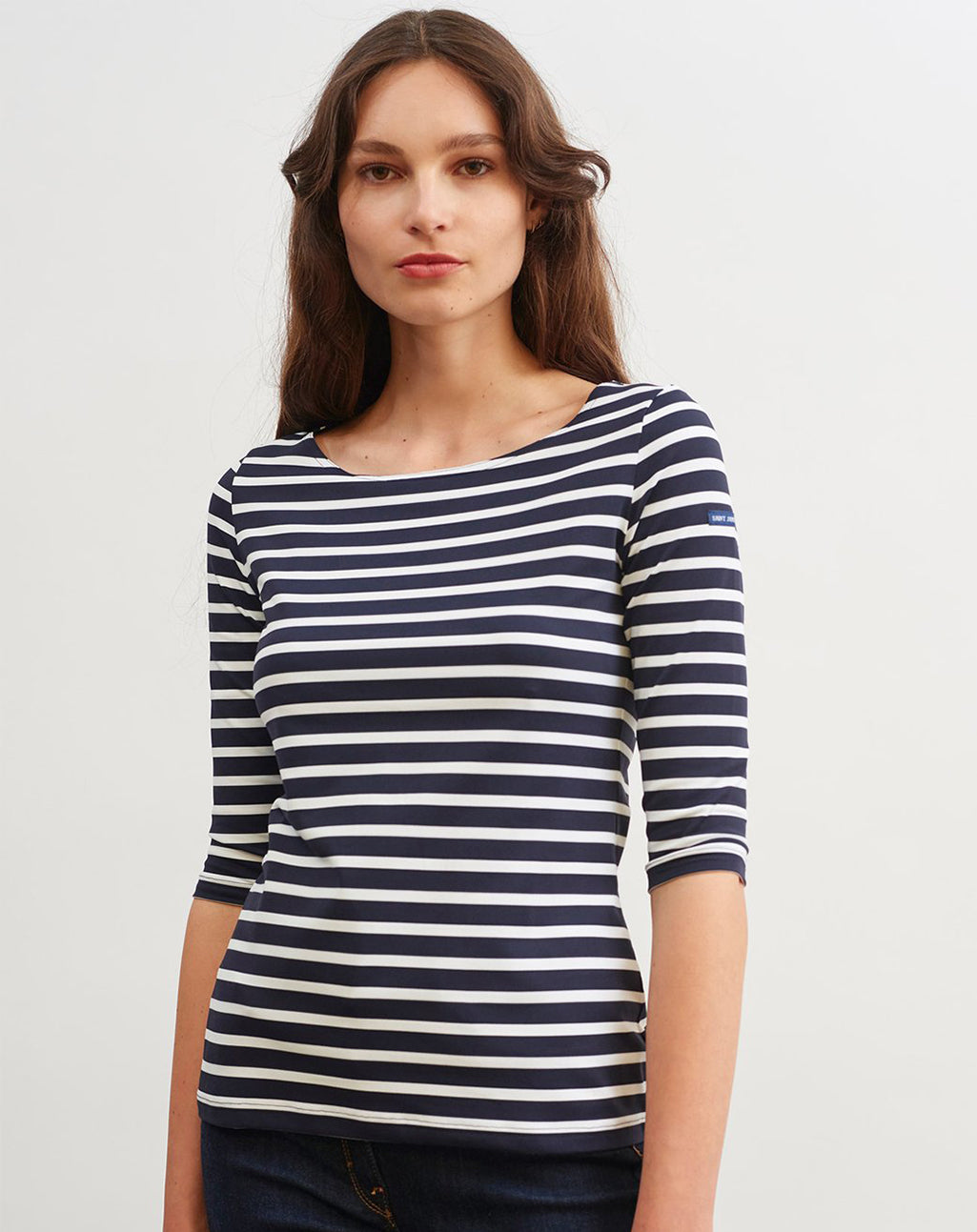 Klassiek Bretons gestreepte anti-UV shirt | Garde-Côte III