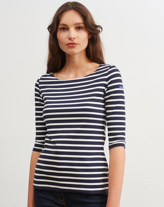 Klassiek Bretons gestreepte anti-UV shirt | Garde-Côte III