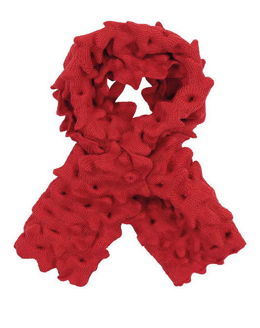 Sjaal met gebobbeld breisel | Alvéole U A