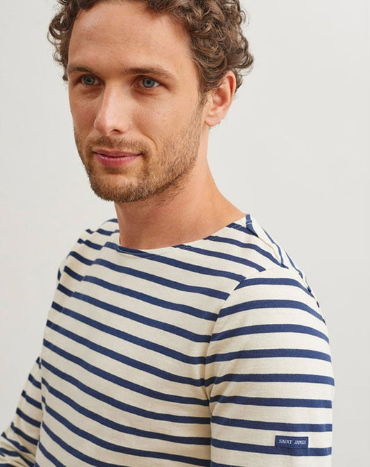 Traditioneel Bretons gestreept shirt | LICHT KATOEN | Minquiers Moderne