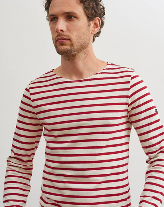 Traditioneel Bretons gestreept shirt | LICHT KATOEN | Minquiers Moderne