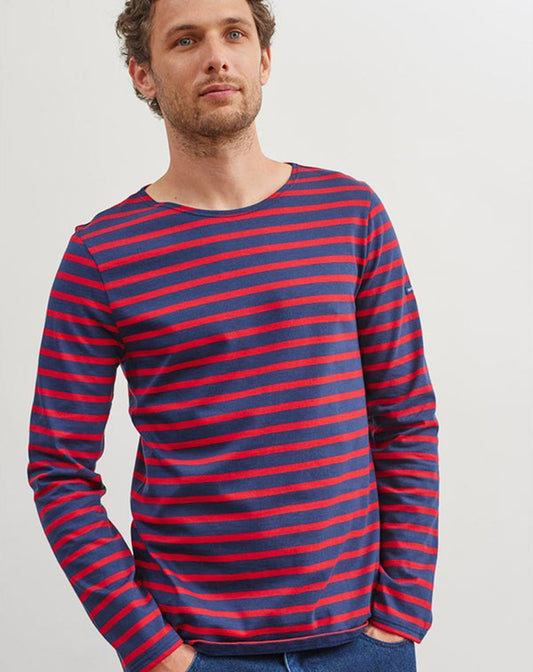 Traditioneel Bretons gestreept shirt | LICHT KATOEN | Minquiers Moderne