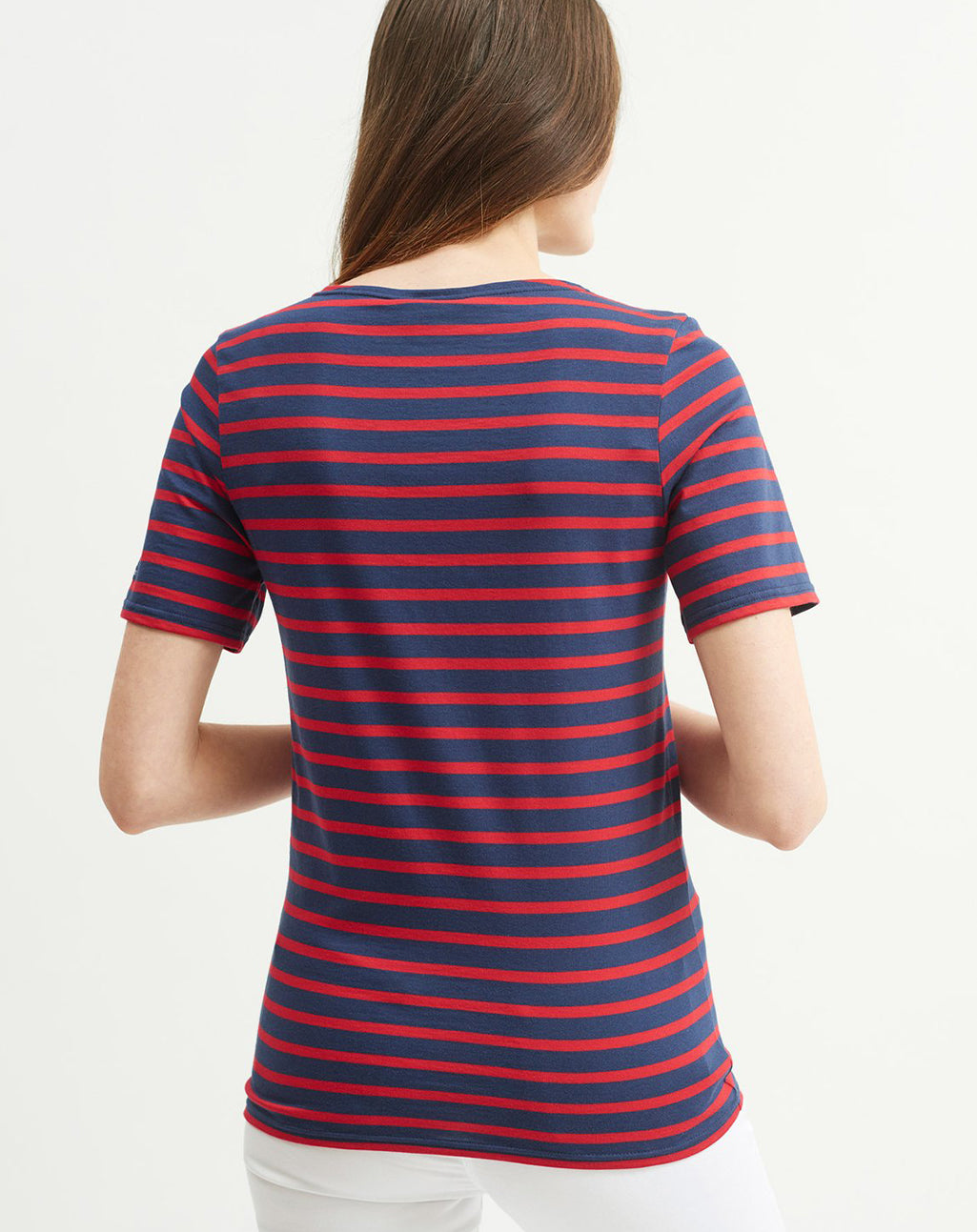 Bretons gestreept T-shirt | LICHT KATOEN | Levant Moderne