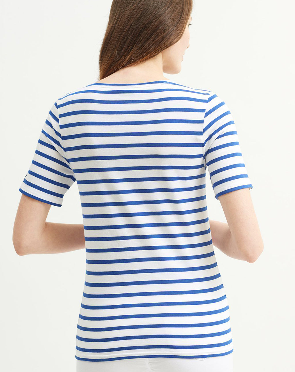 Bretons gestreept T-shirt | LICHT KATOEN | Levant Moderne