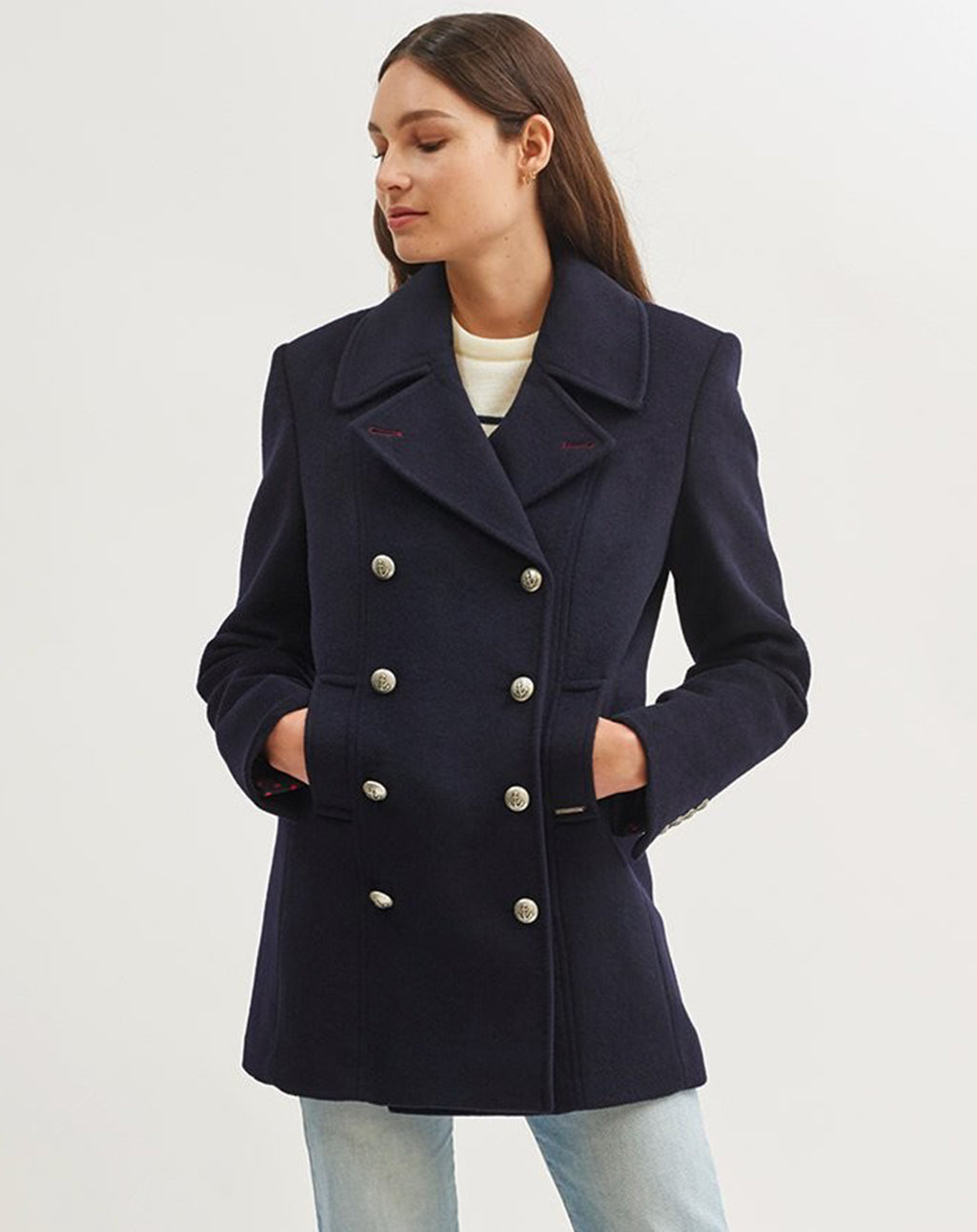 Getailleerde caban met maritieme details | St Briac III