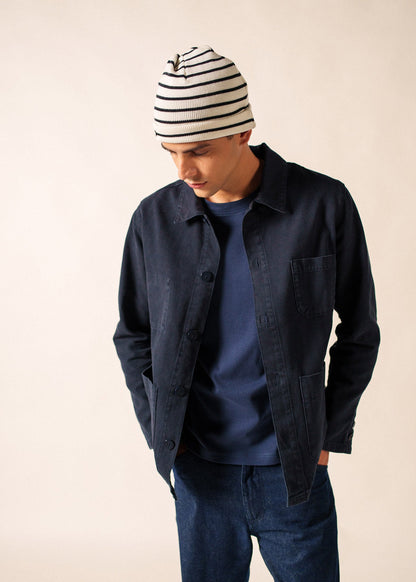 Gestreepte muts in zachte wolmix | Cartier R A