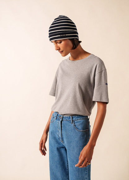 Gestreepte muts in zachte wolmix | Cartier R A